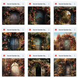 Ultimate Secret Garden Gate Background Bundle