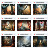 Ultimate Renaissance Silks Background Bundle