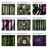 Ultimate Spooky Stripes Texture Bundle