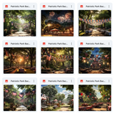 Ultimate Patriotic Park Background Bundle