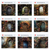 Ultimate Secret Garden Gate Background Bundle