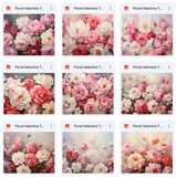 Ultimate Floral Valentine Texture Bundle