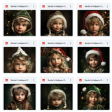 Santa's Helpers Fine Art Asset Pack