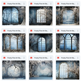 Ultimate Frosty Fine Art Winter Background Bundle