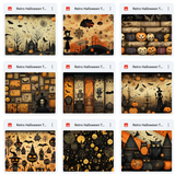 Ultimate Retro Halloween Texture Bundle