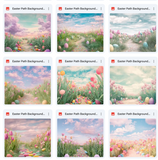 Ultimate Easter Path Background Bundle