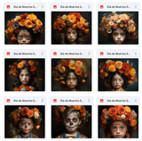 Dia de Muertos Fine Art Asset Pack