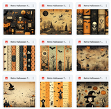 Ultimate Retro Halloween Texture Bundle