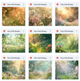 Ultimate Fairy Path Background Bundle