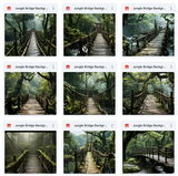 Ultimate Jungle Bridge Background Bundle