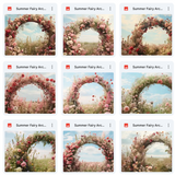 Ultimate Summer Fairy Arches Background Bundle