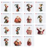 Claymation Kids Series: North Pole Asset Pack