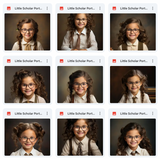Fine Art Little Scholars Asset Pack
