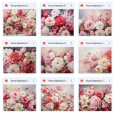 Ultimate Floral Valentine Texture Bundle