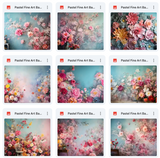 Ultimate Pastel Fine Art Background Bundle