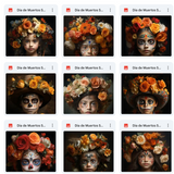 Dia de Muertos Fine Art Asset Pack