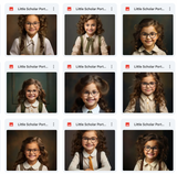 Fine Art Little Scholars Asset Pack
