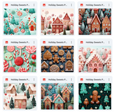 Ultimate Holiday Sweets Paper Background Bundle