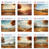 Ultimate Crisp Autumn Background Bundle