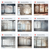 Ultimate Abandoned Winter Background Bundle