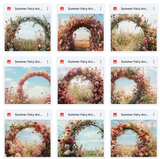 Ultimate Summer Fairy Arches Background Bundle