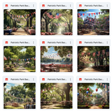 Ultimate Patriotic Park Background Bundle