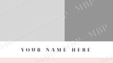 Pastel Facebook Cover Template Bundle