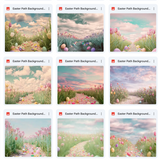 Ultimate Easter Path Background Bundle