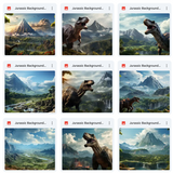 Ultimate Jurassic Background Bundle