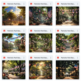 Ultimate Patriotic Park Background Bundle