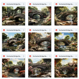 Ultimate Enchanted Bridge Background Bundle