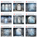 Ultimate Frosty Fine Art Winter Background Bundle