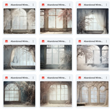 Ultimate Abandoned Winter Background Bundle