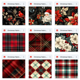 Ultimate Christmas Fabric Texture Bundle