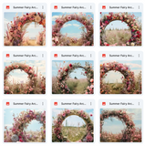 Ultimate Summer Fairy Arches Background Bundle