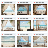 Ultimate Boho Beach Background Bundle