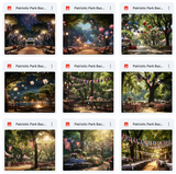 Ultimate Patriotic Park Background Bundle