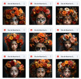 Dia de Muertos Fine Art Asset Pack