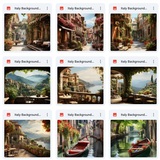 Ultimate Italy Background Bundle