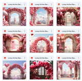 Ultimate Lovey Arches Background Bundle