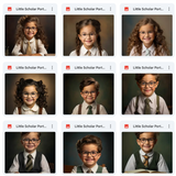 Fine Art Little Scholars Asset Pack