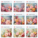 Ultimate Vintage Floral Wallpaper Texture Bundle