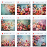 Ultimate Pastel Fine Art Background Bundle