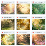 Ultimate Fairy Path Background Bundle