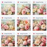 Ultimate Vintage Floral Wallpaper Texture Bundle