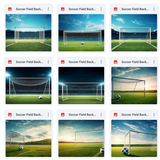 Ultimate Soccer Field Background Bundle