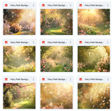 Ultimate Fairy Path Background Bundle