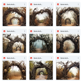 Ultimate Eerie Arch Background Bundle