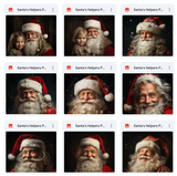 Santa's Helpers Fine Art Asset Pack