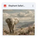 Elephant Safari Background Bundle